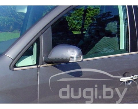 Нижние молдинги стекол (нерж.) для Touran.